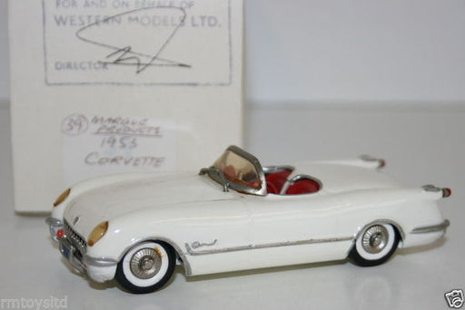 WESTERN MODELS MIKE STEPHENS 1st PROTOTYPE MODEL - MARQUE PRODUCTS 1953 CORVETTE