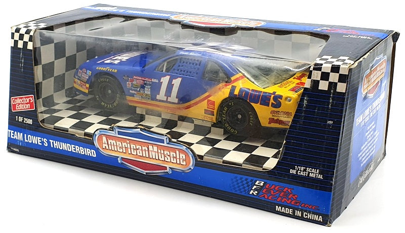 Ertl 1/18 Scale Diecast 7240DO - Ford Thunderbird Team Lowe's #11 Brett Bodine