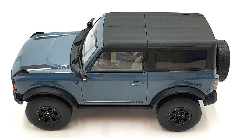 GT Spirit 1/18 Scale Resin GT359 - Ford Bronco First Edition Area 51 - Blue