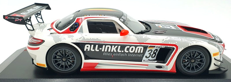 Minichamps 1/18 Scale 151 123138 Mercedes-Benz SLS AMG GT3 Munnich Msport 2012