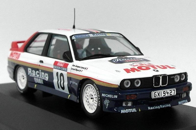 Ixo Models 1/43 Scale Diecast RAC040 - BMW M3 #10 Tour De Corse 1987