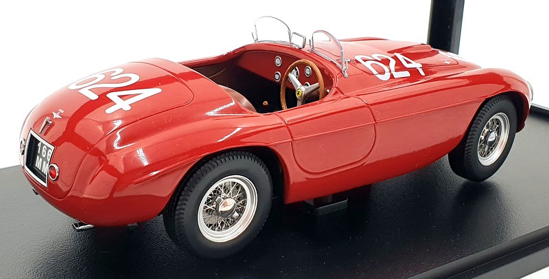 KK Scale 1/18 Scale Diecast KKDC180915 - Ferrari 166 Mille Miglia 1949 - Red