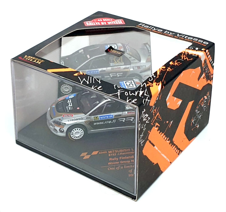 Vitesse 1/43 Scale 43409 - Mitsubishi Lancer Evo 1st Gr.N/PWRC Rally Finland '08