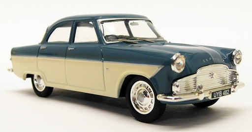 Corgi 1/43 Scale VA06101 - Ford Zephyr MkII - Aqua Blue/Ermine White