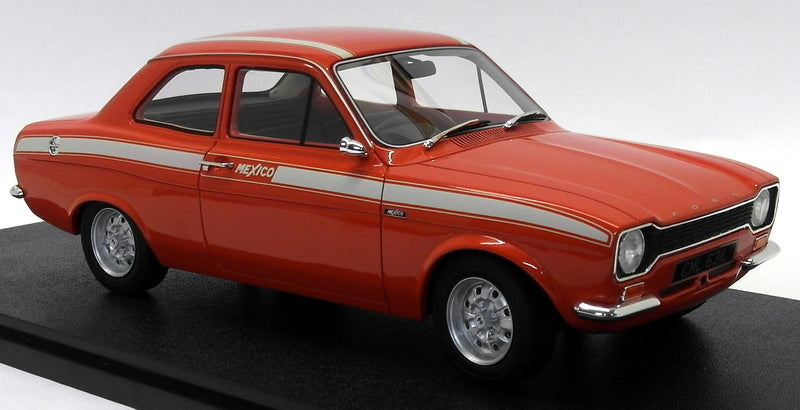 Cult Models 1/18 Scale - CML063-1 Ford Escort Mk1 Mexico 1973 Red