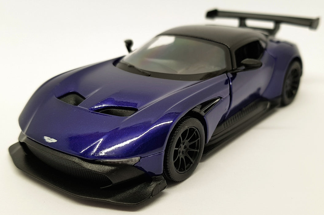 Aston Martin Vulcan - Blue - Kinsmart Pull Back & Go Metal Model Car