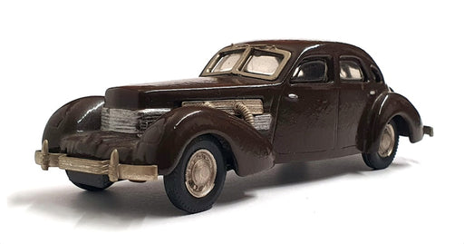 Western Models 1/43 Scale Built Kit 11022 - 1937 Cord 812 Custom - Brown