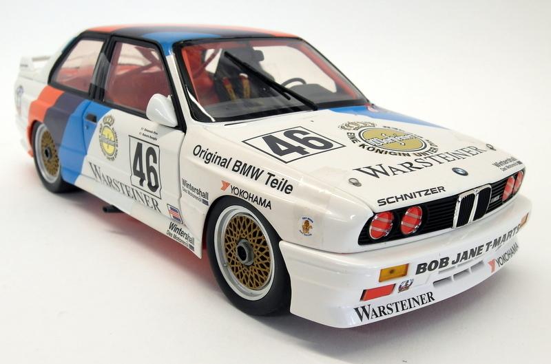 Minichamps 1/18 Scale Diecast 180 872046 BMW M3 E30 Class Winners Calder WTC 87