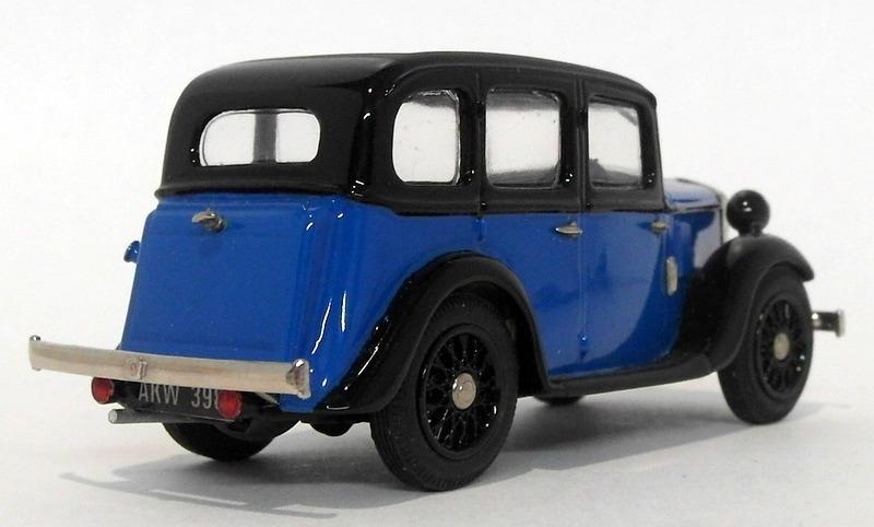 Kenna Models 1/43 Scale KM13 - Wolseley 9 - Blue/Black