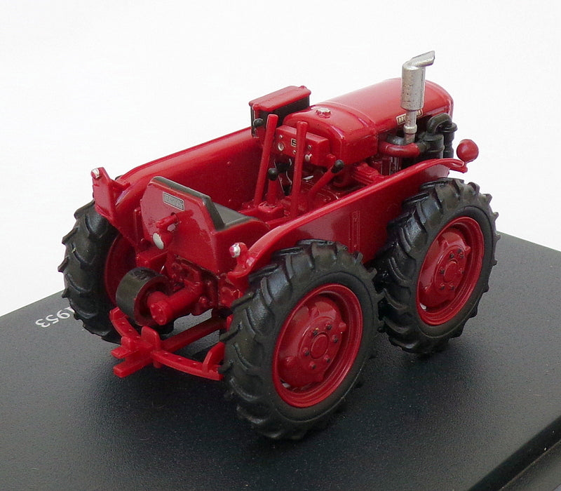 Hachette 1/43 Scale Model Tractor HT102 - 1953 Raimondi Bruco 40 T45 - Red