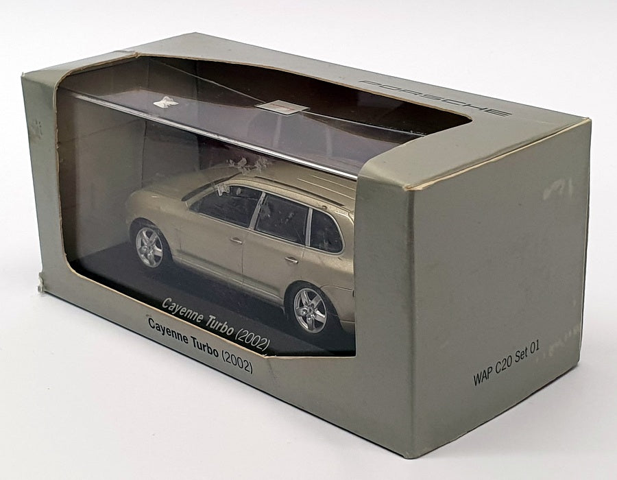 Minichamps 1/43 Scale WAP 020 Set 01 - 2002 Porsche Cayenne Turbo - Champagne