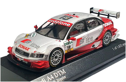 Minichamps 1/43 Scale 400 051419 - Audi A4 DTM 2005 - #19 F. Stippler