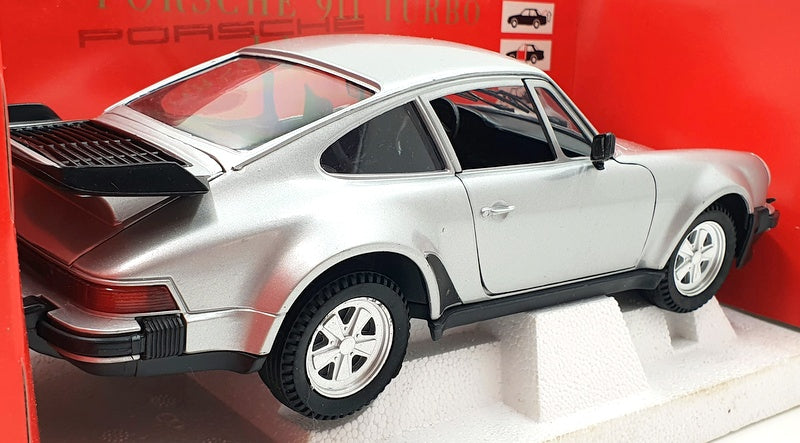 Polistil 1/16 Scale Diecast - 013349 - Porsche 911 Turbo TG - Silver