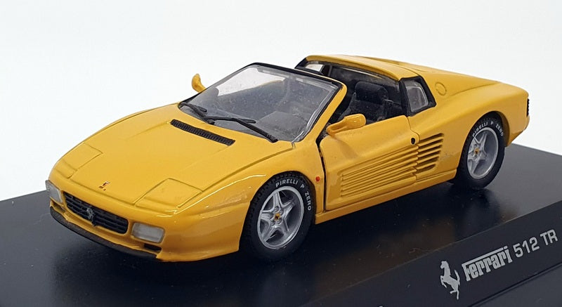 Detail Cars 1/43 Scale Model Car ART142 - Ferrari 512 TR Spyder - Yellow