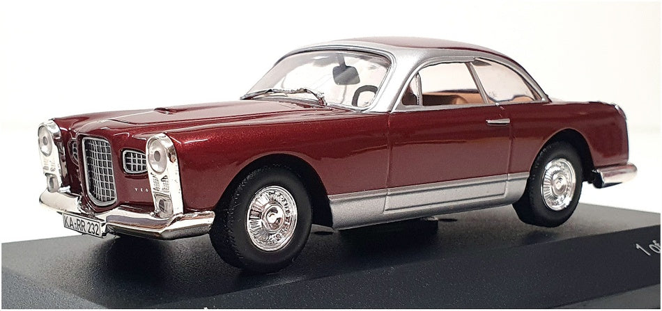 Whitebox 1/43 Scale Diecast WB044 - 1958 Facel Vega - Met Dk Red