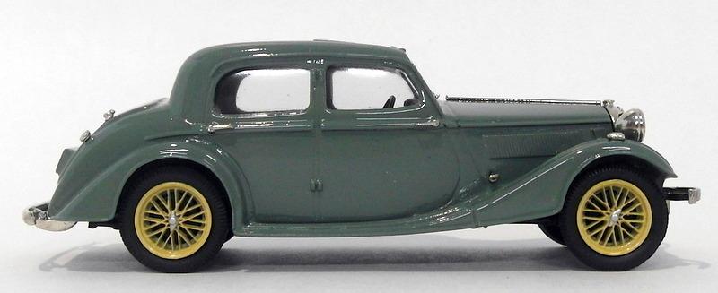 Lansdowne Models 1/43 Scale LDM74 - 1937 Riley 12/4 Continental Sedan - Green