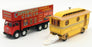 Corgi 1/50 Scale Diecast Model 97888 - Foden Closed Pole Truck With Caravan