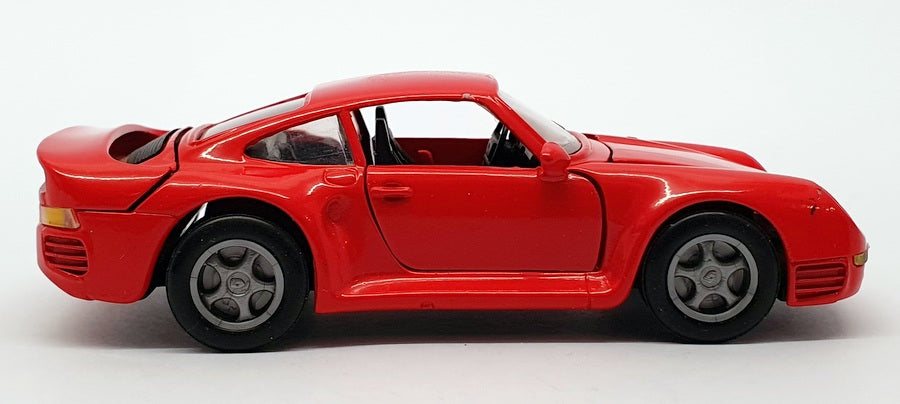 NZG 1/43 Scale Model Car SM114 - Porsche 959 - Red