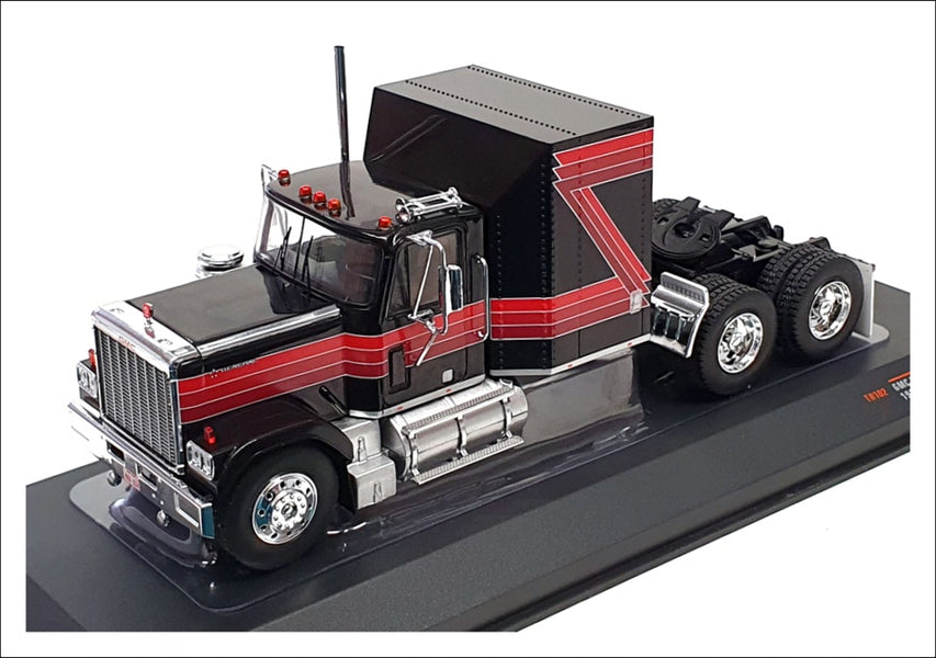 Ixo Models 1/43 Scale Diecast TR102 - 1980 GMC General Truck - Black/Red —  R.M.Toys Ltd