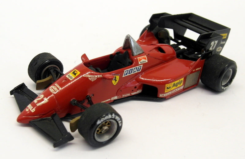 Tameo 1/43 Scale White Metal Built Kit - FX604 Ferrari F1 C4 Alboreto