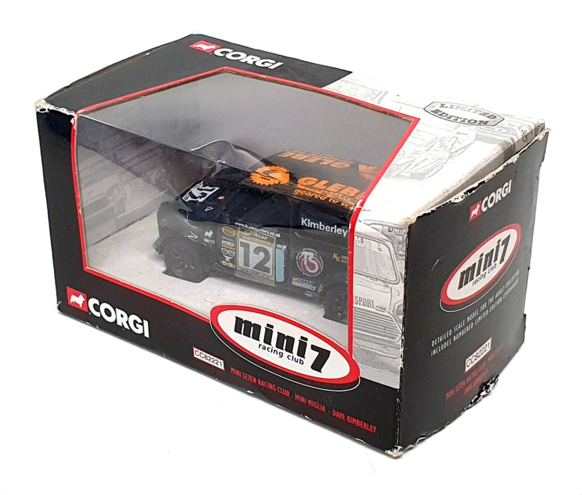 Corgi 1/36 Scale CC82221 - Mini Rally #12 Dave Kimberely - Black