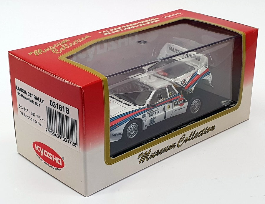 Kyosho 1/43 Scale 03181B - Lancia 037 Rally - #1 Monte Carlo 1983