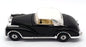 Corgi Appx 13cm Long Diecast 805 - 1956 Mercedes Benz 300S - Black/White