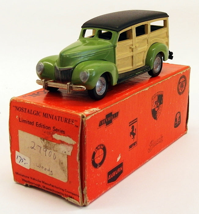Nostalgic Miniatures MMV 1/43 Scale Model Car 27900 - Ford Woody