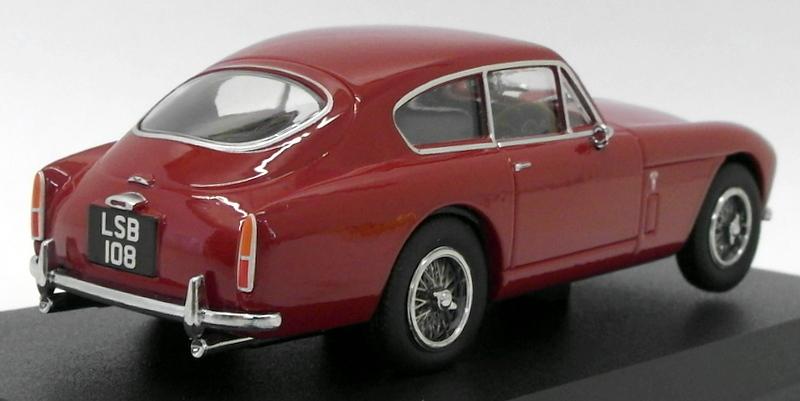 Oxford Diecast 1/43 Scale AMDB2003 - Aston Martin DB2 MkIII Saloon - Peony Red