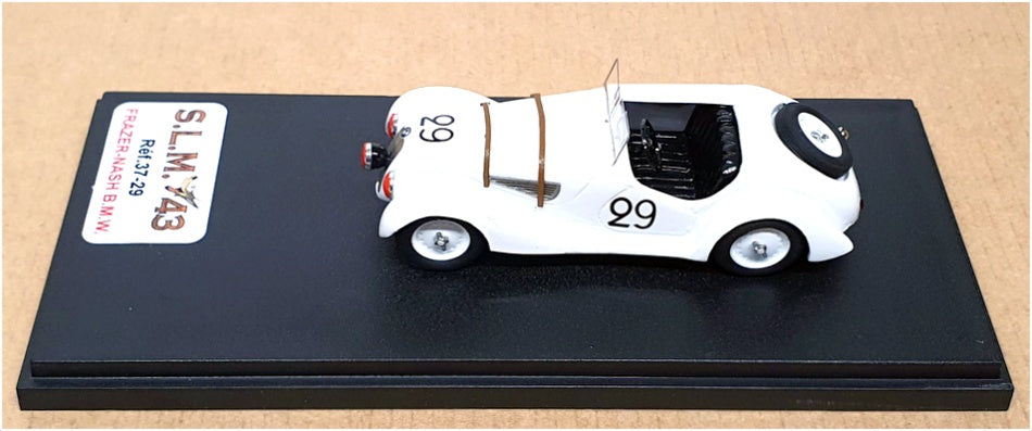 SLM 43 1/43 Scale 37-29 - Frazer Nash BMW Race Car #29 Addlington/Abandon White