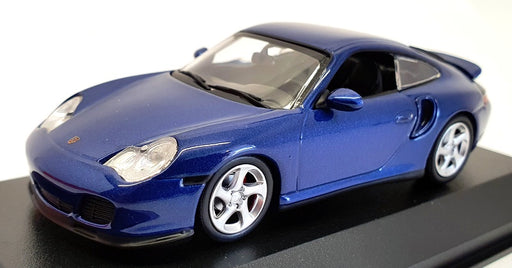 Maxi Champs 1/43 Scale Model Car 940 069301 - 1999 Porsche 911 Turbo - Met Blue