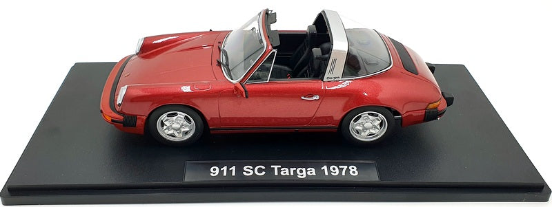 KK Scale 1/18 Scale Diecast KKDC180921 - Porsche 911 SC Targa 1978 - Met Red