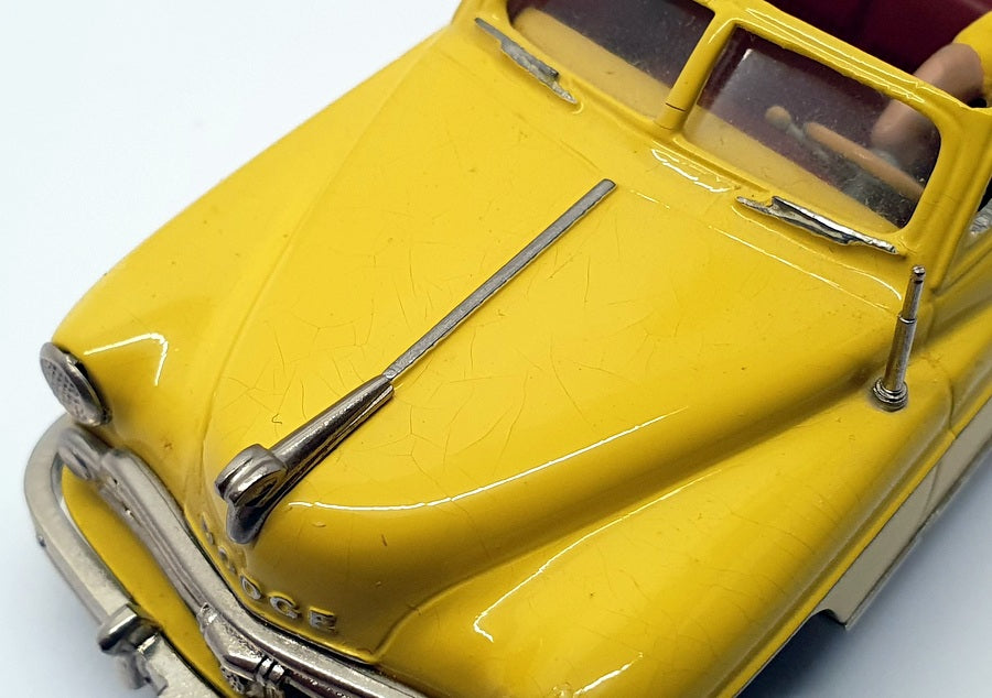 Brooklin Models 1/43 Scale BRK70 - 1950 Dodge Wayfarer Yellow - REWORKED