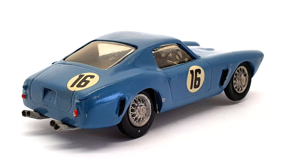 Unknown Brand 1/43 Scale Built Kit 28621V - Ferrari 250 GT #16 Blue