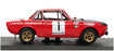 Ixo 1/43 Scale L01R - Lancia Fulvia 1.6 Coupe HF Maroc 1972 Lampinen/Andreasson