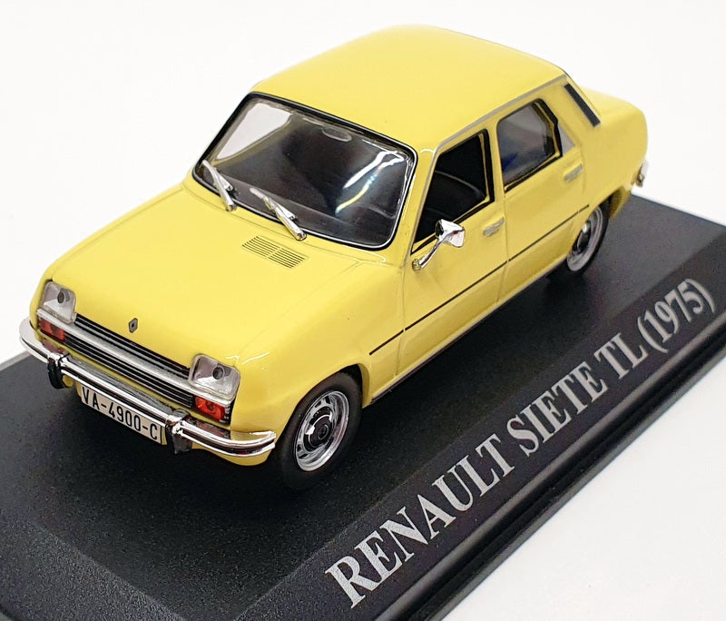 Altaya 1/43 Scale Diecast IR077 - 1975 Renault Siete TL - Yellow