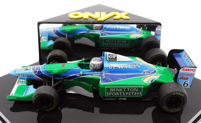 Onyx 1/43 Scale 186A - F1 Benetton Ford B193B Test Car 1994 - JJ.Lehto