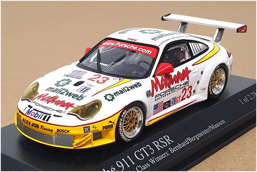 Minichamps 1/43 Scale 400 046423 - Porsche 911 GT3 RSR #23 12H Sebring 2004