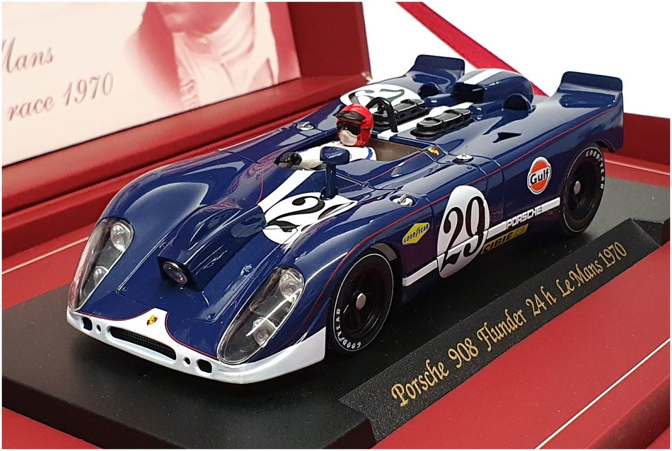 Fly 1/32 Scale Slot Car SM2 - Porsche 908 Flunder - #29 24h Le Mans 1970 - Blue