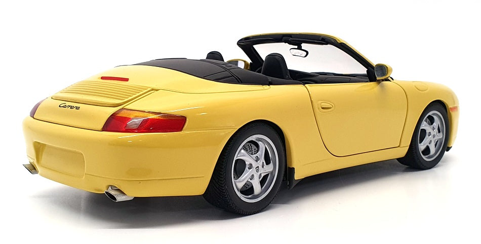 UT Models 1/18 Scale Diecast 131021M - Porsche 996 - Yellow