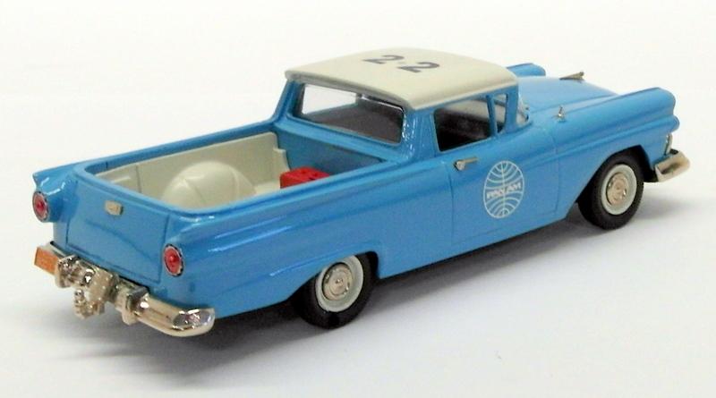 Brooklin Models 1/43 Scale Model Car BRK108X - 1957 Ford Ranchero Pan Am