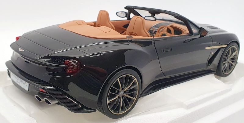 Top Speed 1/18 Scale TS0216  Aston Martin Vanquish Zagato Volante - Black