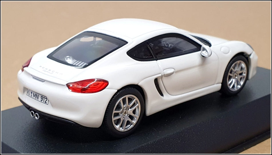 Norev 1/43 Scale Diecast 750037 - 2013 Porsche Cayman S - White