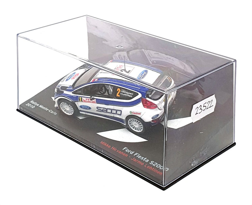 Altaya 1/43 Scale 23522 - Ford Fiesta S2000 - Monte Carlo Rally 2010