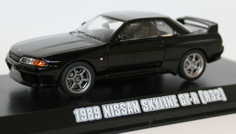 Greenlight 1/43 Scale 86229 - Fast & Furious 1989 Nissan Skyline GT-R R32 -Black