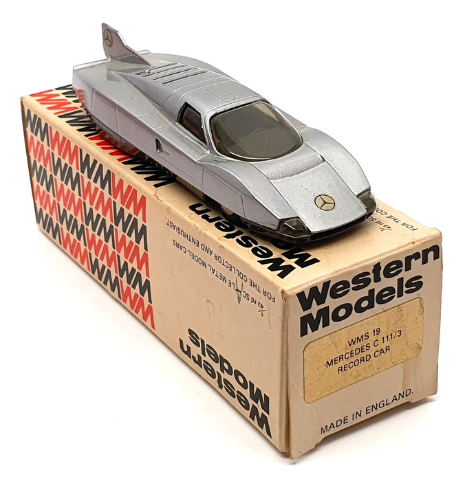 Western Models 1/43 Scale WMS19 - Mercedes Benz C 111/3 Record Car 