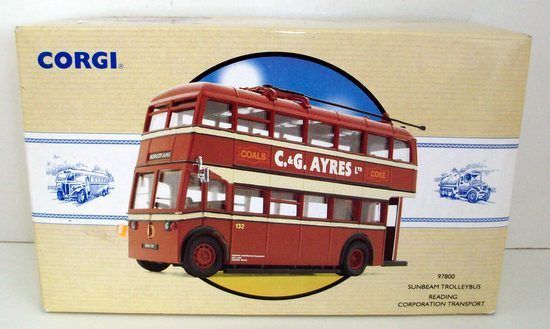 CORGI 1/50 - 97800 SUNBEAM TROLLYBUS - READING