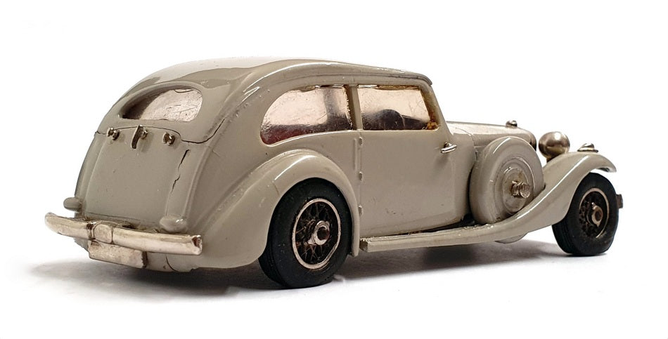 Motorkits 1/43 Scale Built Kit MK16 - 1934 Jaguar SS1 Airline Saloon - Grey