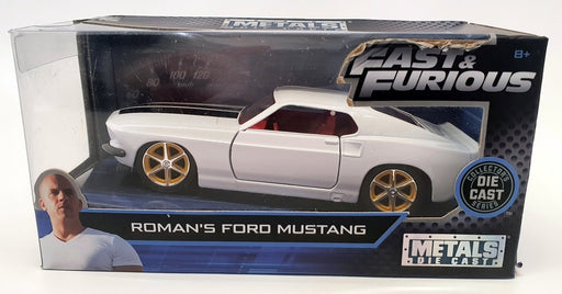 Jada Fast & Furious 1/32 Scale 99517 - Roman's Ford Mustang - White