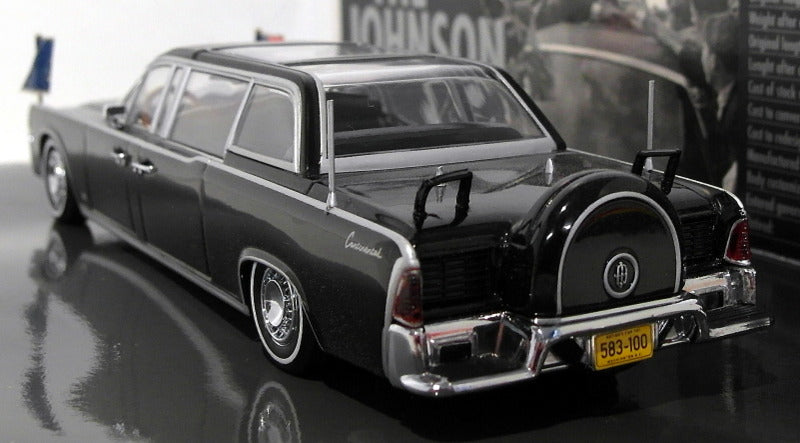 Minichamps 1/43 Scale 436 086101 - 1964 Lincoln Continental Johnson Car